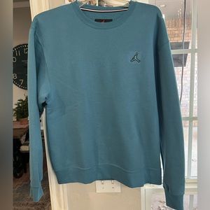 Jordan Sweatshirt Teal/Green Men’s Medium New Long Sleeve